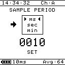 Log4.PoE Custom Sample Period