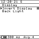 Log4.USB Display Options Screen