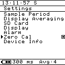 Log4.USB Enabling Zero Cal option